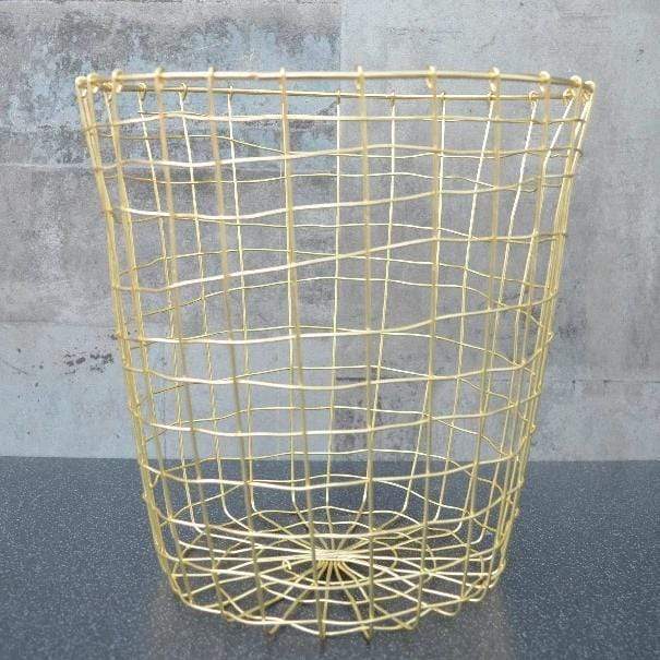 &Quirky Gold Wire Storage Pot