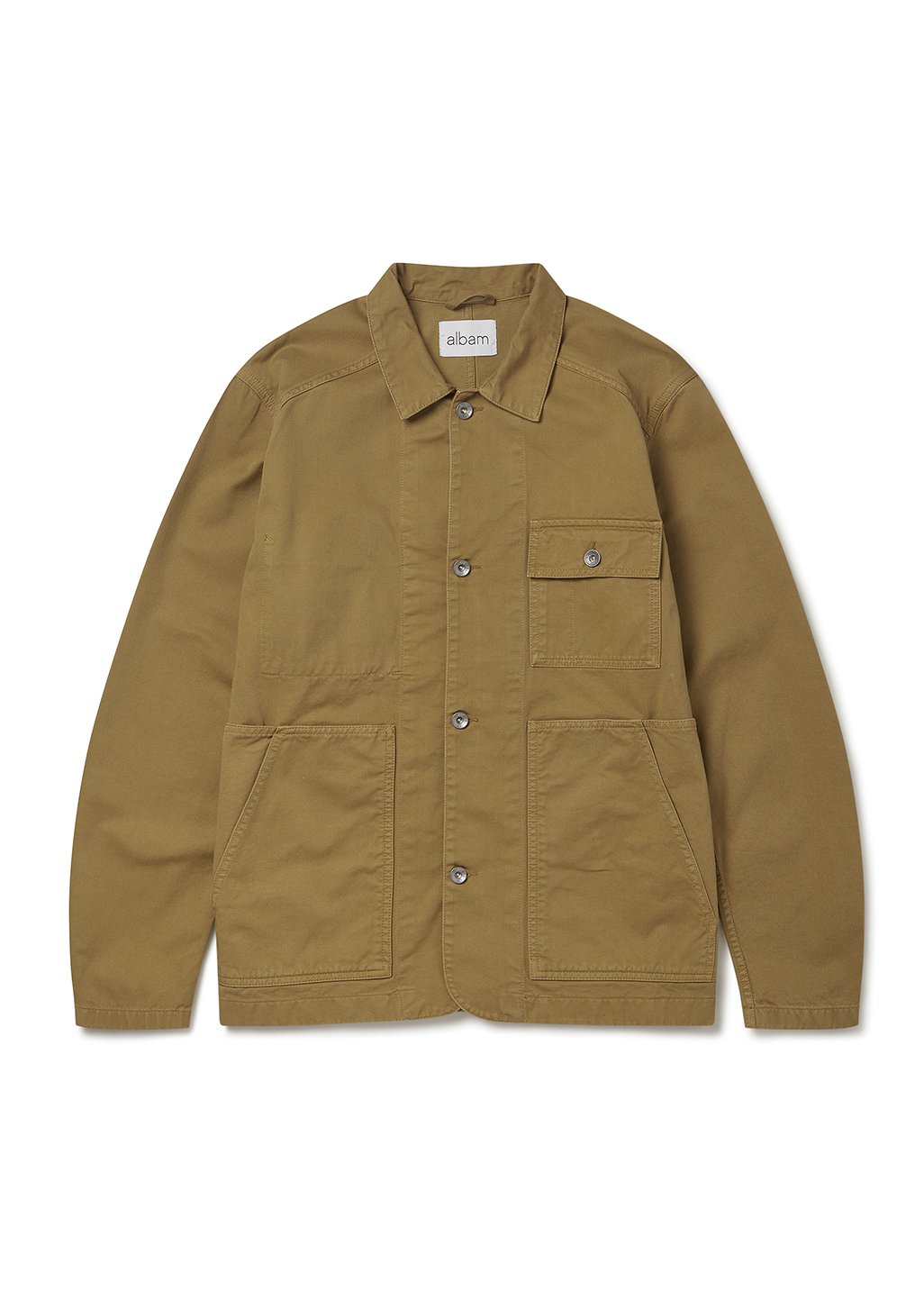 Albam Twill Carpenter Jacket - Tobacco 