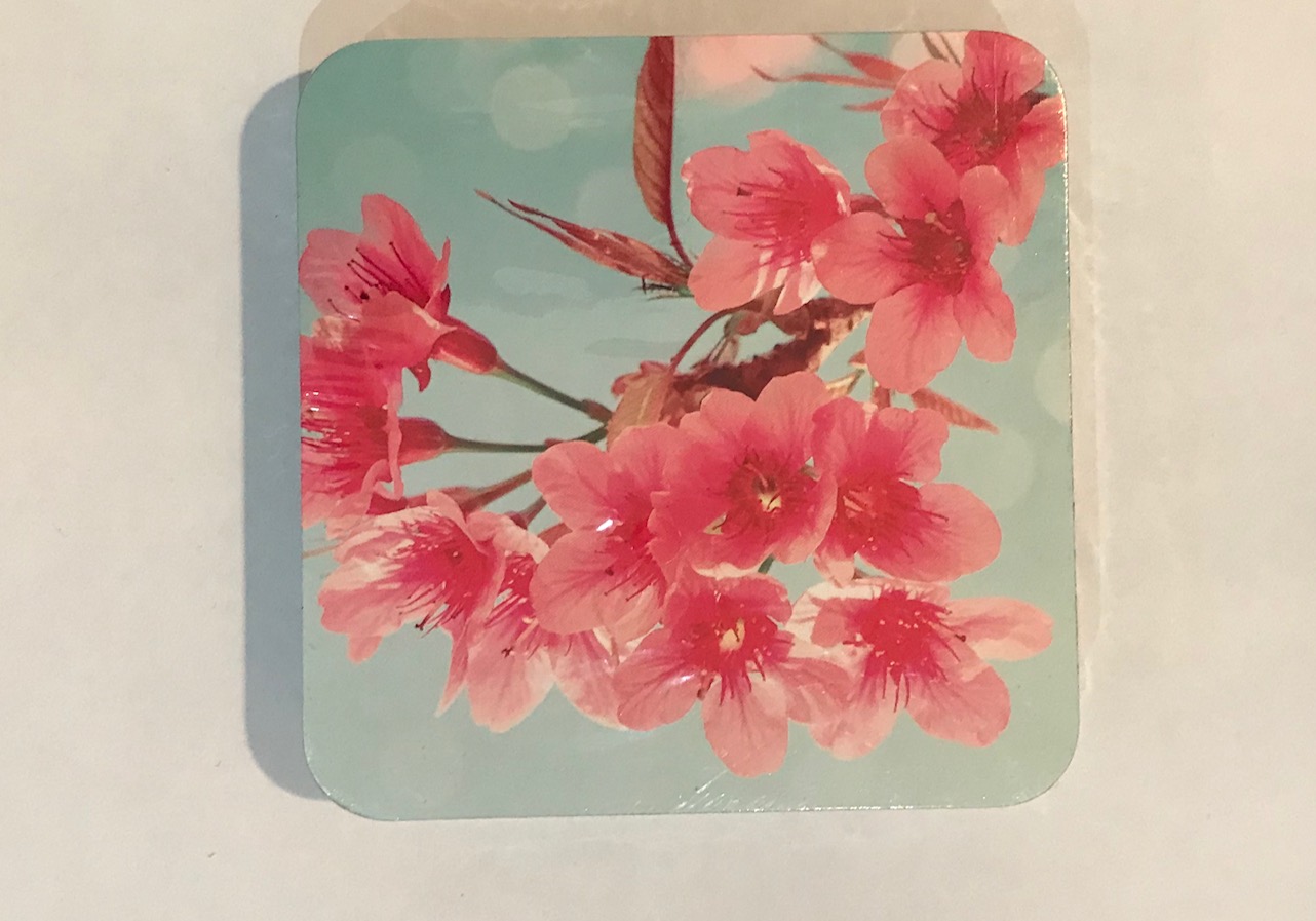 Coasters with Flowers