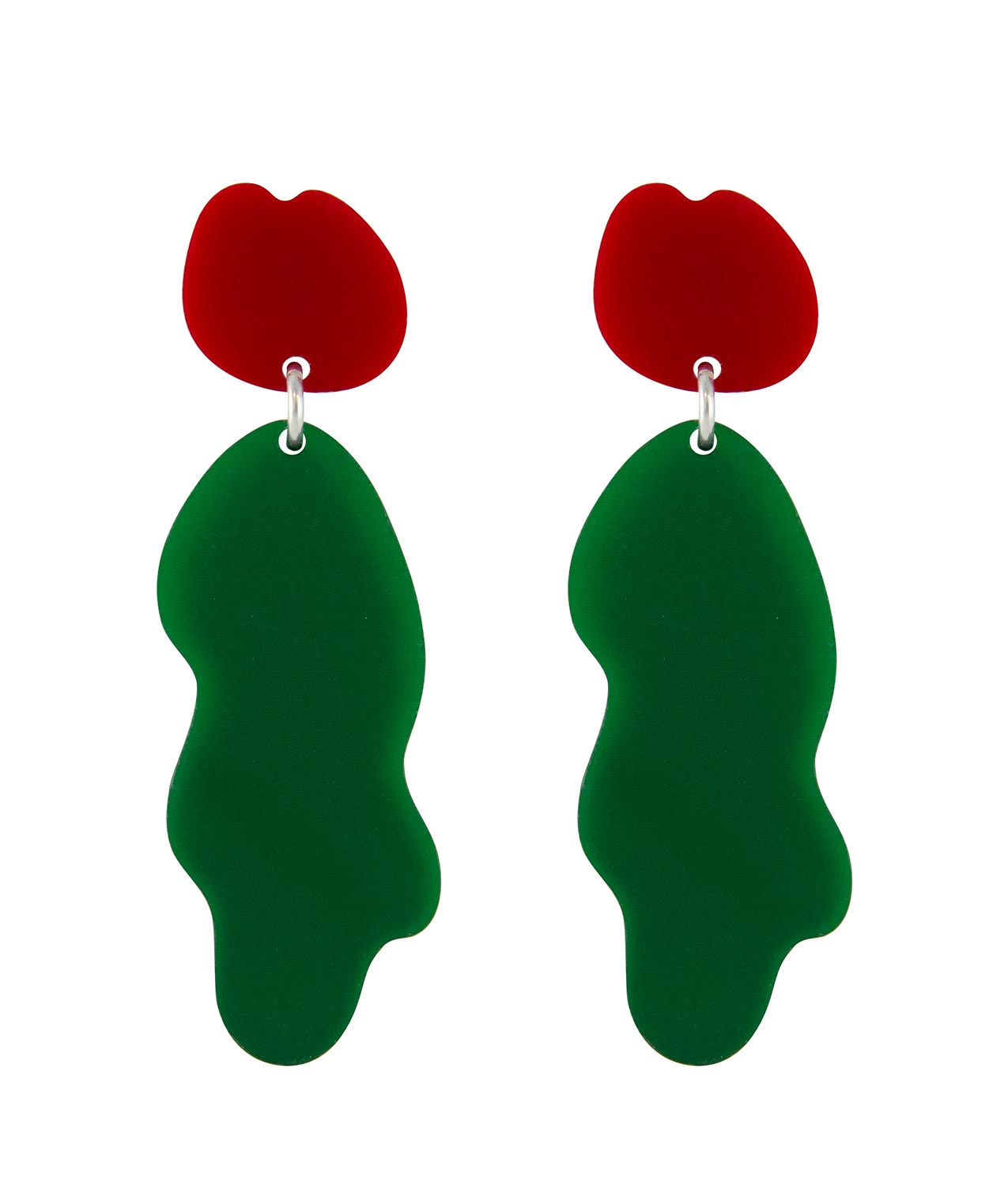 Orella Jewelry Bloom Earrings - Green