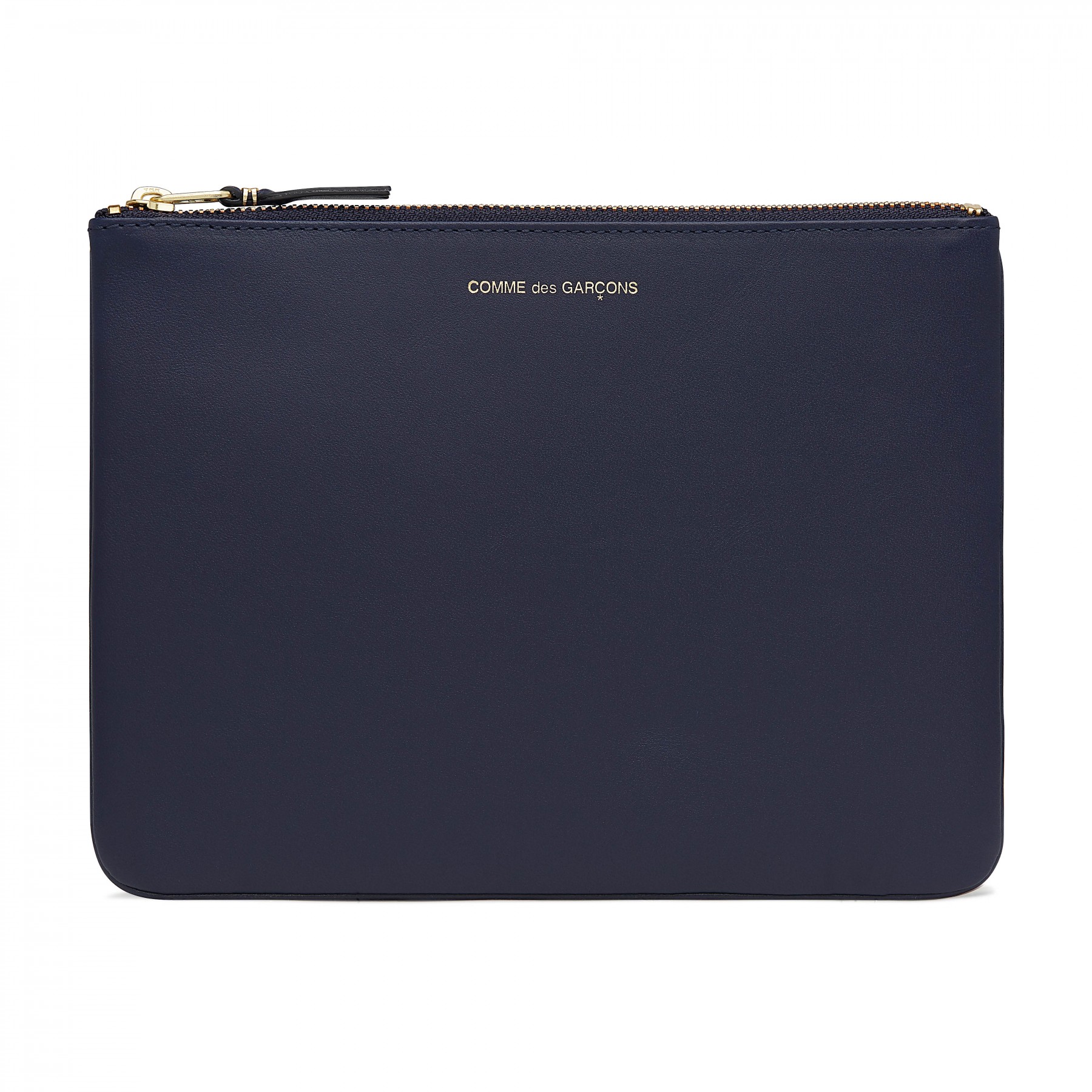 Comme Des Garcons Navy CDG Classic Colour Wallet SA5100