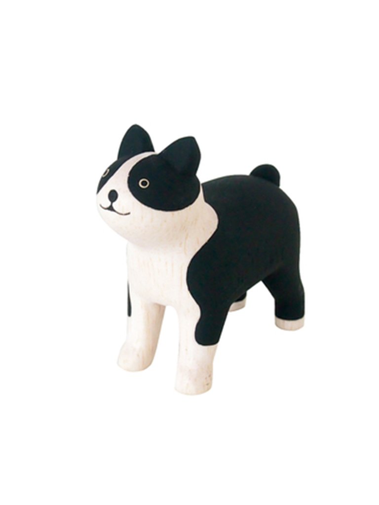 T-lab Wooden Boston Terrier