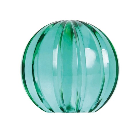 andklevering-green-glass-sphere-paperweight