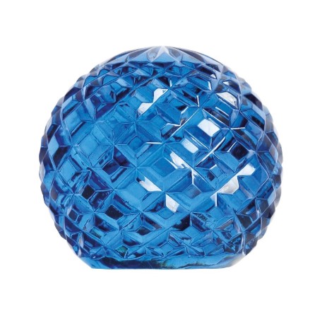 &klevering Blue Glass Sphere Paperweight 