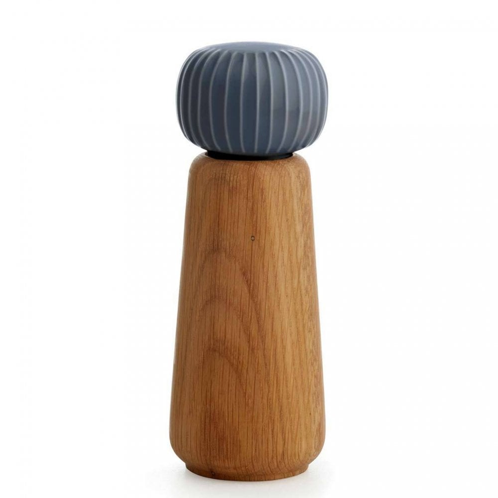 Kähler Oak/Anthracite Grey Hammershoi Salt & Pepper Mill/Grinder