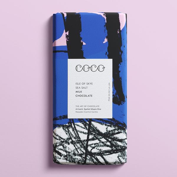 Coco Chocolatier Isle Of Skye Sea Salt Milk Chocolate