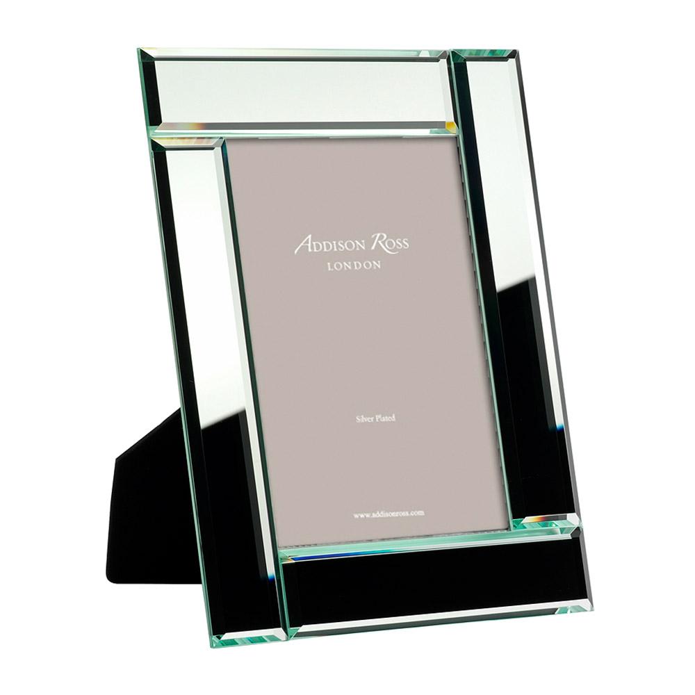 Addison Ross Photo Frame - Geometrical Beveled Mirror 