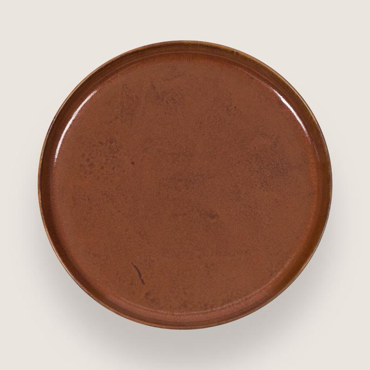 Urban Nature Culture Large Brown Georgetown Plate 