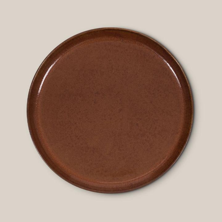 Urban Nature Culture Small Brown Georgetown Plate 