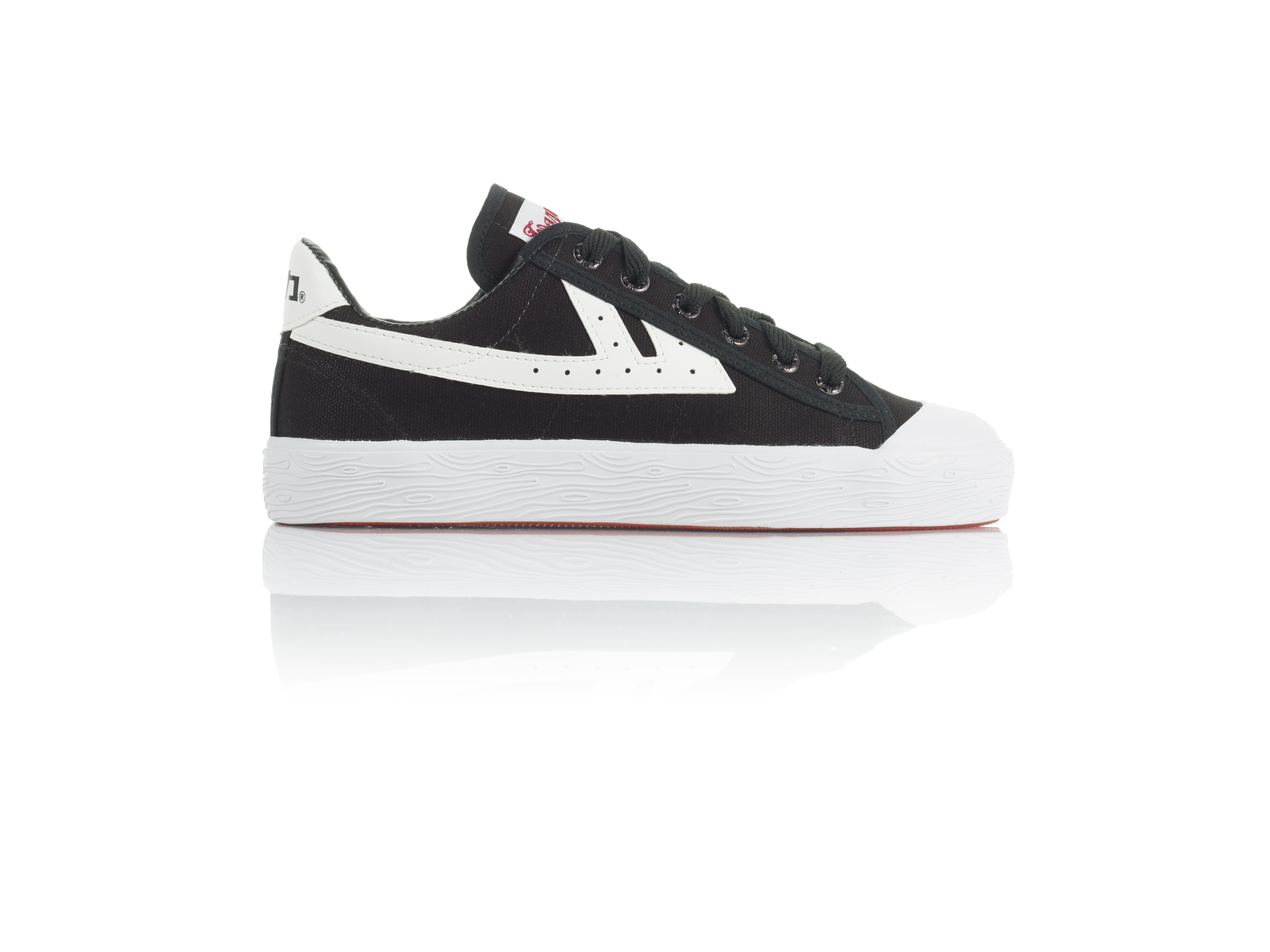 Warrior Shanghai Classic Low WB-1 - Black / White 