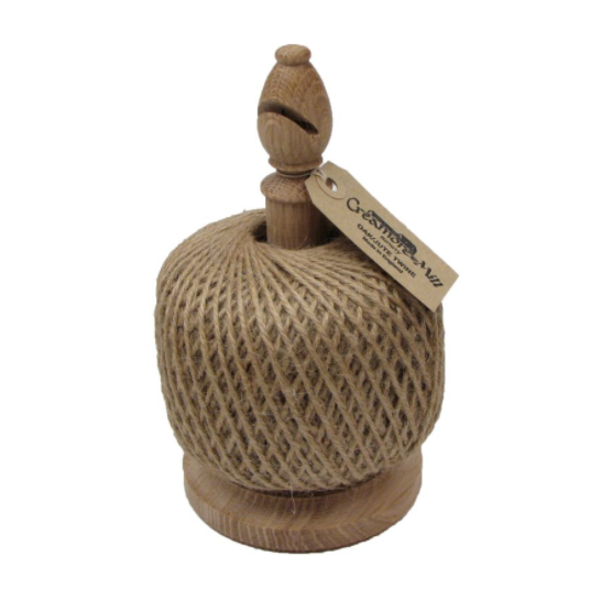 Creamore Mill Bishop Twine Stand & Cutter with 250g Natural Jute