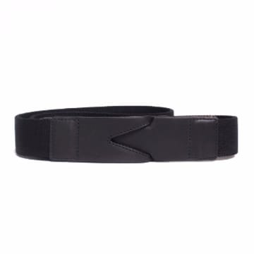 La Portegna Black Branson Full Cotton Belt