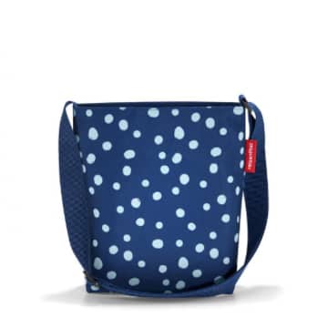 Reisenthel Spots Navy Shoulder Bag S In Blue