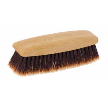 Redecker Oiled Beechwood Shoe Shine Brush With Split Horse Hair In Wood