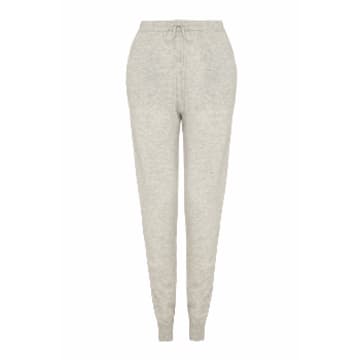 Les 100 Ciels Natalia Cashmere Joggers In Grey