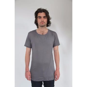 Window Dressing The Soul Grey No Print Twist T Shirt