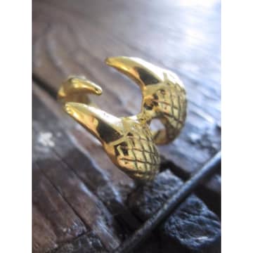 Collardmanson Gold Plated Claw Ring