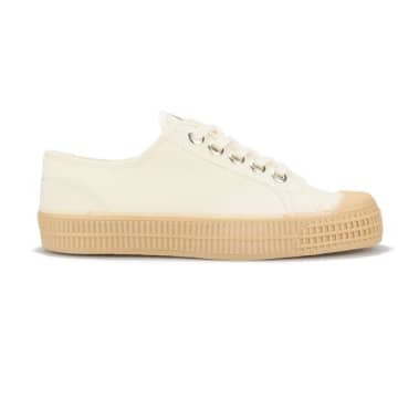 Novesta Beige Star Master Plimsoll In Neturals