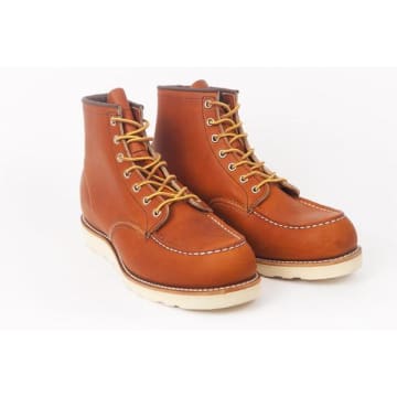 Red Wing Shoes Redwing 6 Classic Mock Toe 0875 Boot Oro Legacy