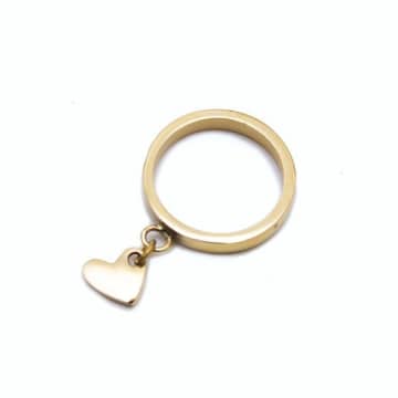 Artisans & Adventurers Small Heart Charm Ring