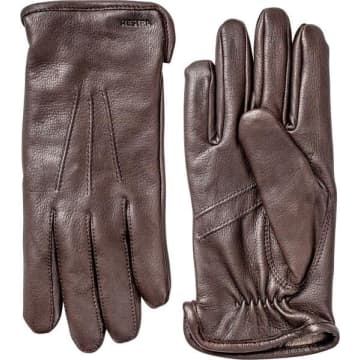 Hestra Dark Brown Andrew Glove