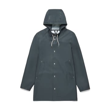 Stutterheim Charcoal Grey Womens Stockholm Raincoat