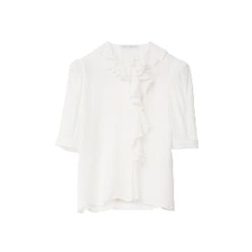 Rodebjer Xilla Silk Shirt In White