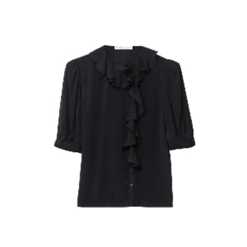 Rodebjer Xilla Silk Shirt In Black