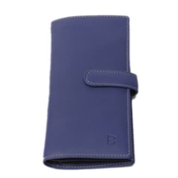 Bornisimo Blue Leather Woman Wallet