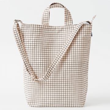 Baggu Bolso Duck Natural Grid