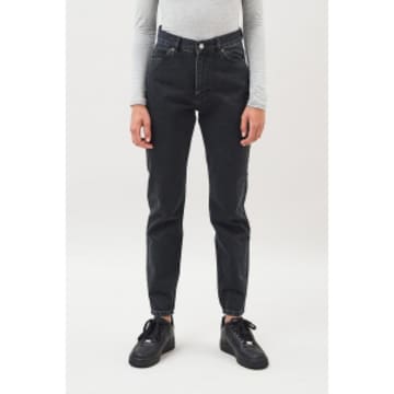 Dr Denim Black Nora Retro Jeans In Blue