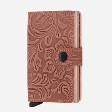 Secrid Mini Wallet With Card Protector Rfid In Rose Gold