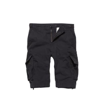 Vintage Industries Terrance Shorts Dark Navy In Blue