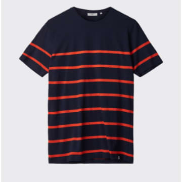 Minimum Navy Medinow T Shirt In Blue