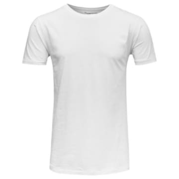 Knowledge Cotton Apparel 10113 Alder Basic Tee In White