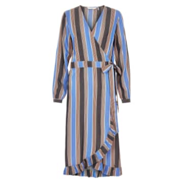 Numph Jemima Dress In Blue