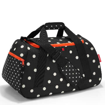 Reisenthel Mixed Dots Activity Sports Bag In White