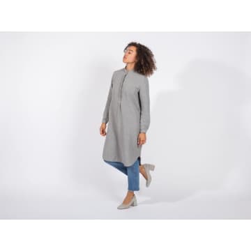 Folkdays Light Grey Kiri Cotton Dress