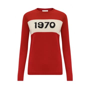 Bella Freud Red 1970 Jumper