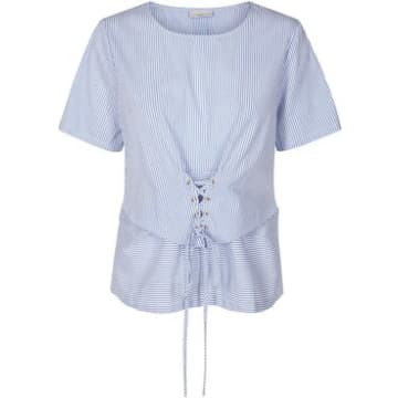 Minimum Lapis Blue Cathja Blouse