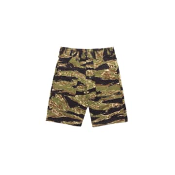 Stan Ray Green Cotton Tigerstripe Ripstop Fatigue Short