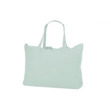 Berylune Celadon Washed Linen Sloppy Shoulder Bag