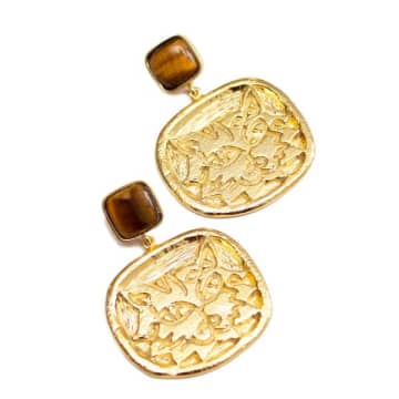 Aarven Tiger Sovereign Earrings