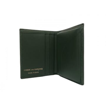 Comme Des Garçons Classic Leather Line A Wallet (sa0641 Bottle Green)