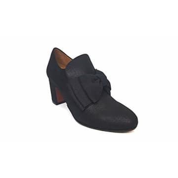 Chie Mihara Black Flap Shoes