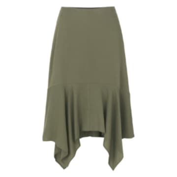 Storm & Marie Ivy Green Tencel Dianna Skirt