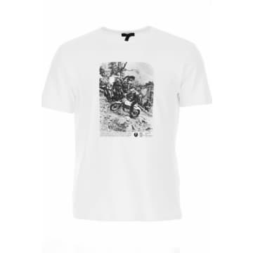 Belstaff White Photo Graphic T-shirt