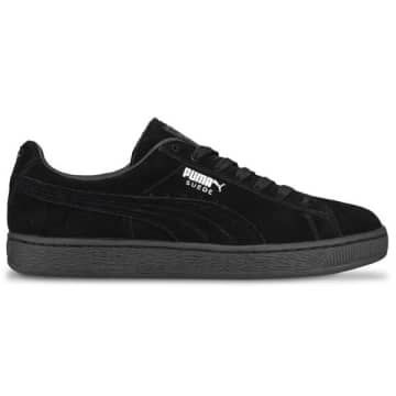 Puma Suede Classic Trainers Black Dark Shadow