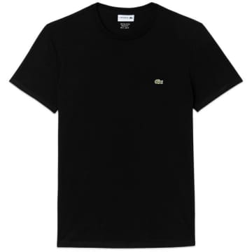 Lacoste Th 6709 Pima Cotton T Shirt Black