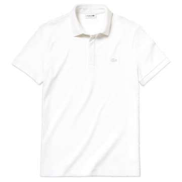 Lacoste Paris Regular Fit Stretch Polo Ph 5522 White